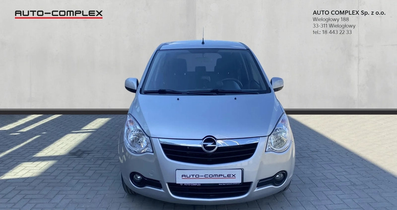 Opel Agila cena 22900 przebieg: 174220, rok produkcji 2011 z Chodecz małe 232